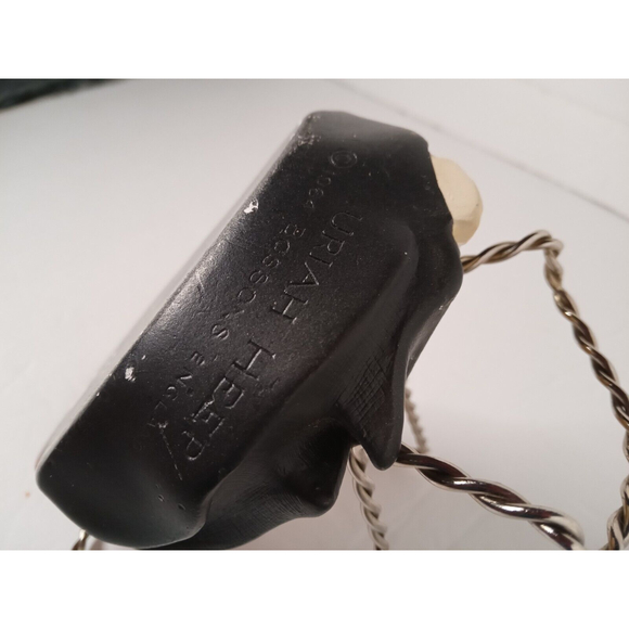 Vintage BOSSONS Congleton England URIAH HEEP 1964 Chalkware Head Wall Hanging - Picture 9 of 11